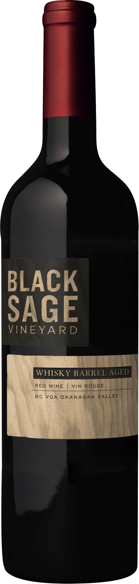 an image of Black Sage Vineyard 2021 Whisky Barrel Aged Red